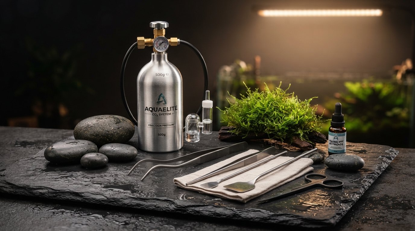 Conjunto de 10 válvulas de retenção em plástico para sistema de CO2 de aquário